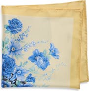 Robert Graham Floral Pocket Square