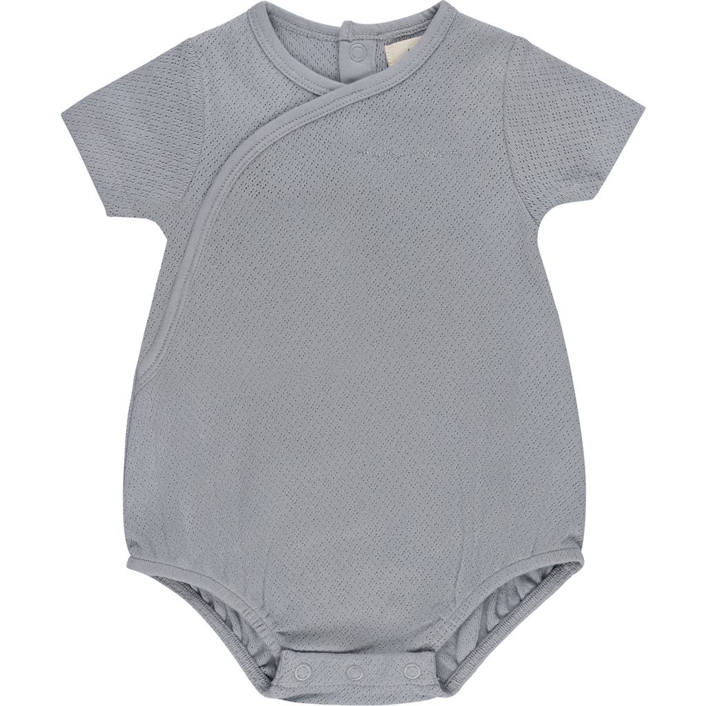 Ely's & Co. Organic Cotton Amore Pointelle Collection In Gray