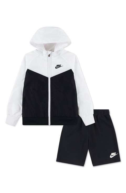 Kids' Windrunner Zip Hoodie & Shorts Set (Little Kid)
