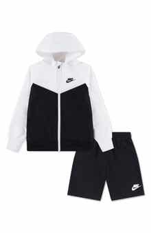Nike Kids' Windrunner Zip Hoodie & Shorts Set