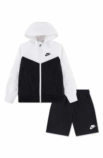 Kids' Windrunner Zip Hoodie & Shorts Set