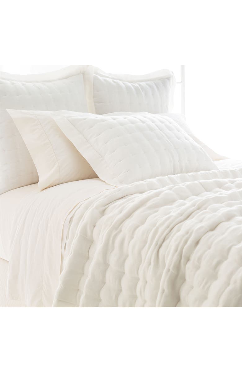 Pine Cone Hill Brussels Quilt, Main, color,