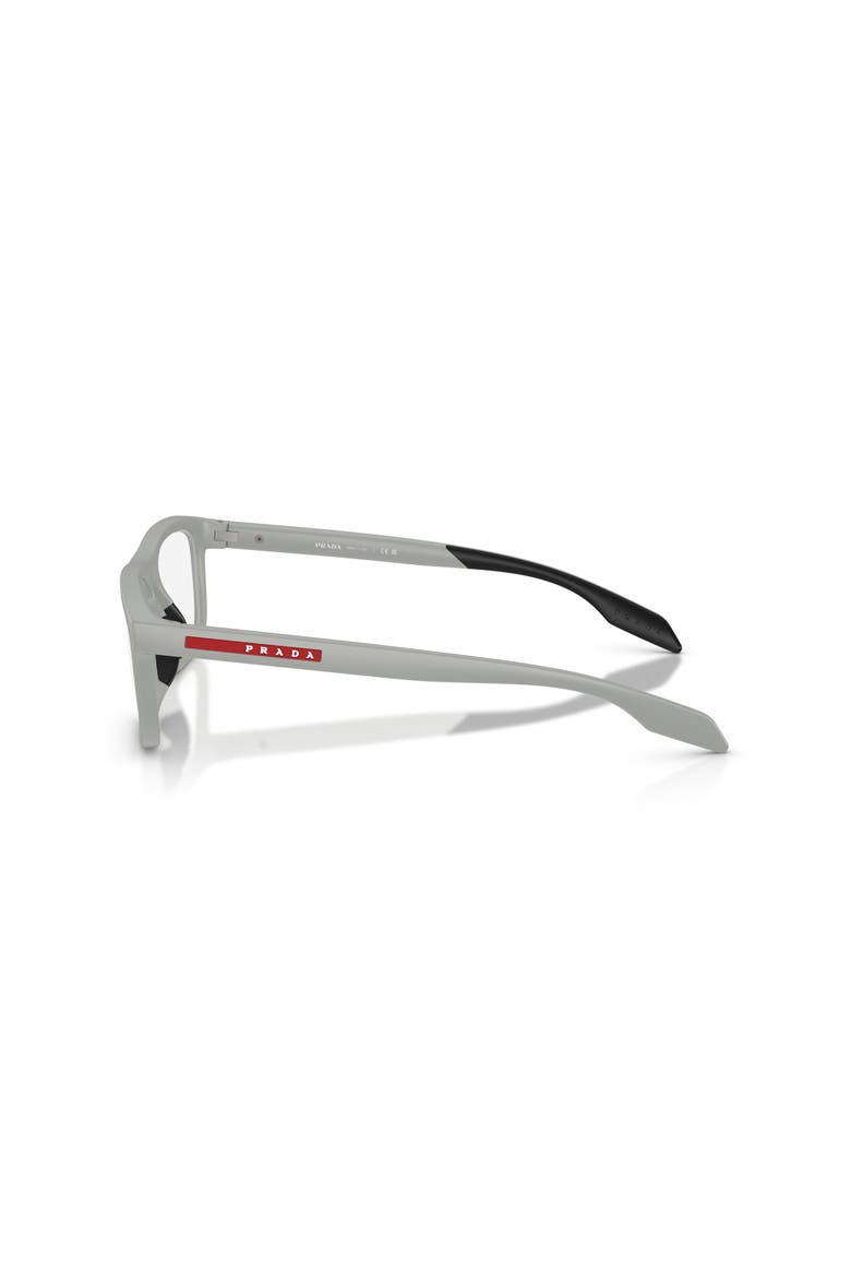 57mm Rectangle optical glasses, Alternate, color, Grey