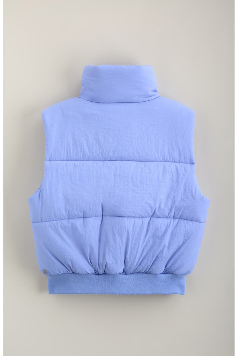 Kids' Layer Up Puffy Vest, Alternate, color, BLUE HYDRANGEA