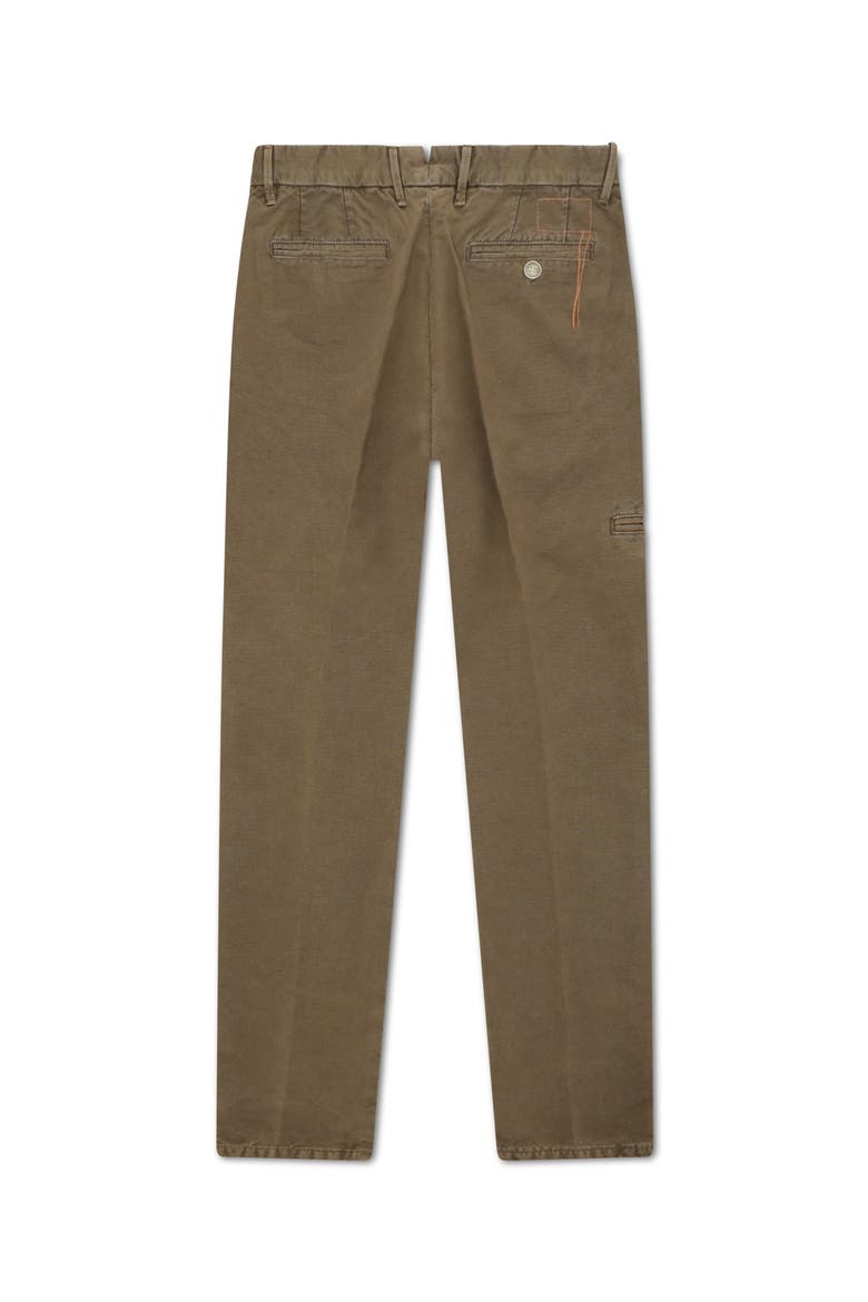 Sartorial Cotton Trousers, Alternate, color, White
