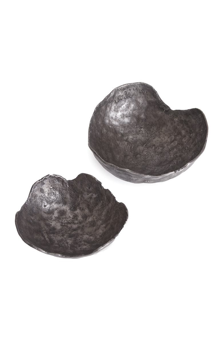 Napa Home & Garden Roland Organic Decorative Bowls Set of 2, Alternate, color, Gray