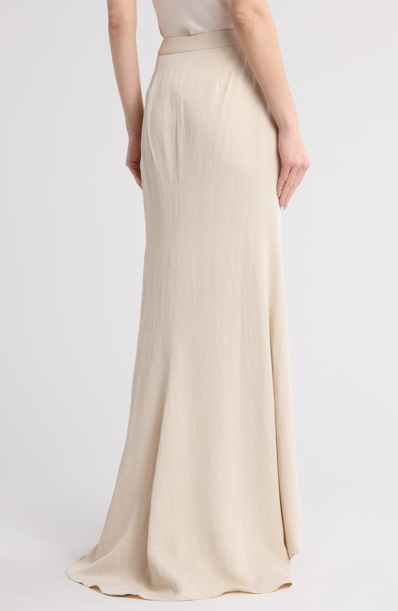 TWP Isn't It Romantic High-Low Midi Skirt, Alternate, color, French Oak