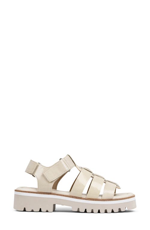 Donald Pliner Pryme Lug Sole Fisherman Sandal In Foam