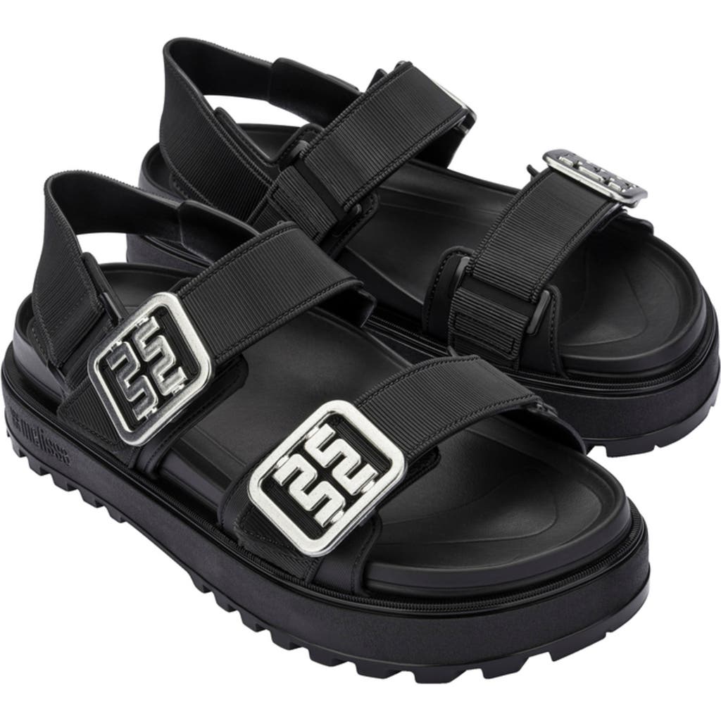 Melissa Towny Sandal In Black