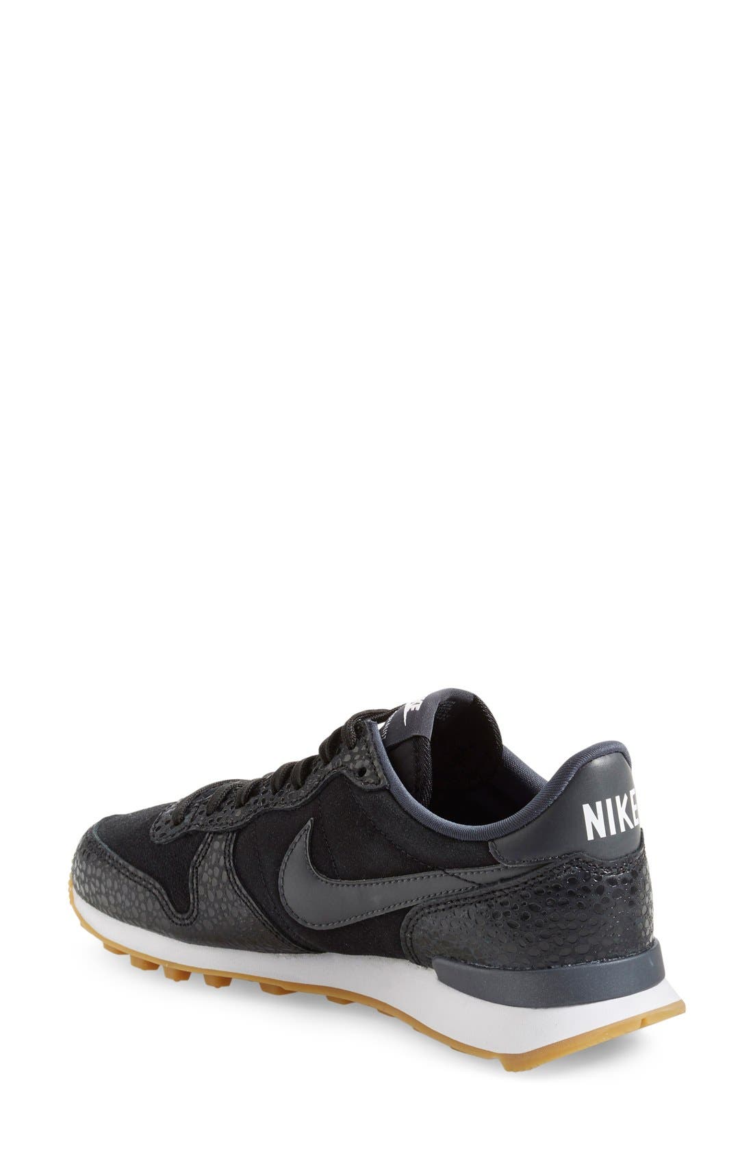 'Internationalist' Sneaker, Alternate, color, BLACK/ ANTHRACITE/ WHITE