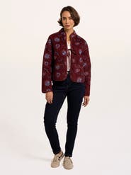 Brakeburn Plum Quilted Jacket