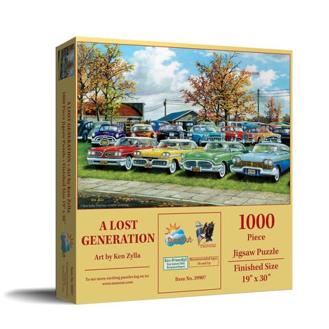 A Lost Generation 1000 piece Jigsaw Puzzle for Adults