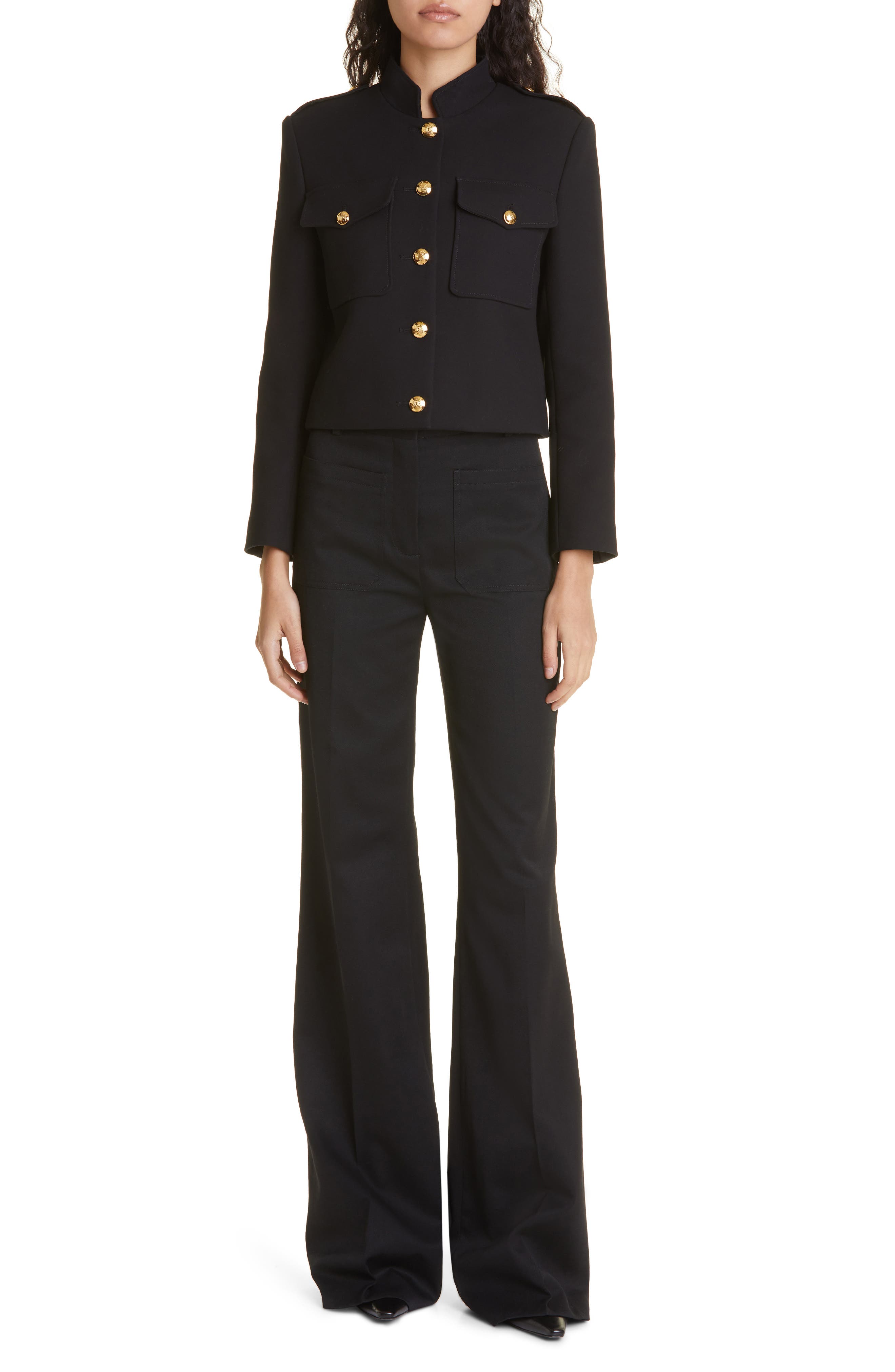 Christophe Wide Leg Virgin Wool Pants - image 2