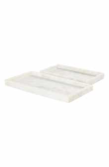 Marble Tray - Set of 2