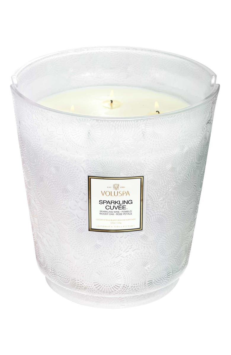 Voluspa Sparkling Cuvée 5-Wick Candle, Main, color, Sparkling Cuvee