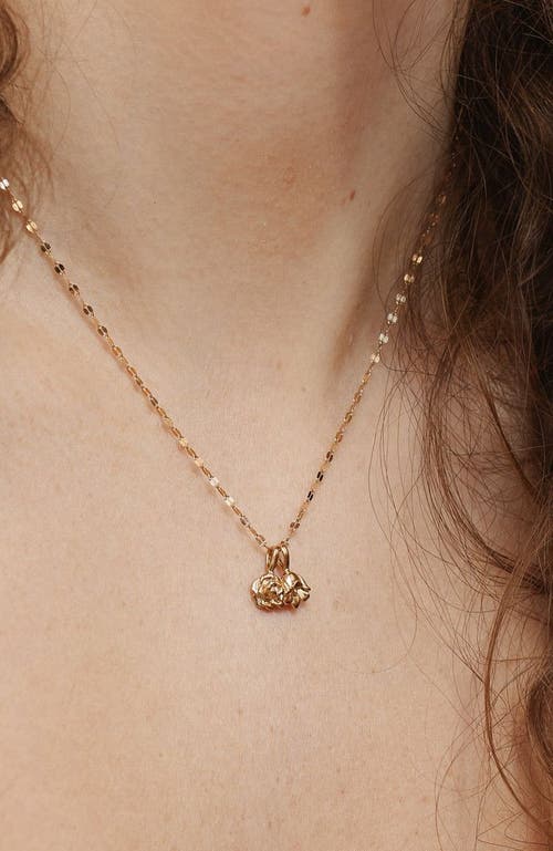 Made By Mary June Birth Flower Charm In Silver