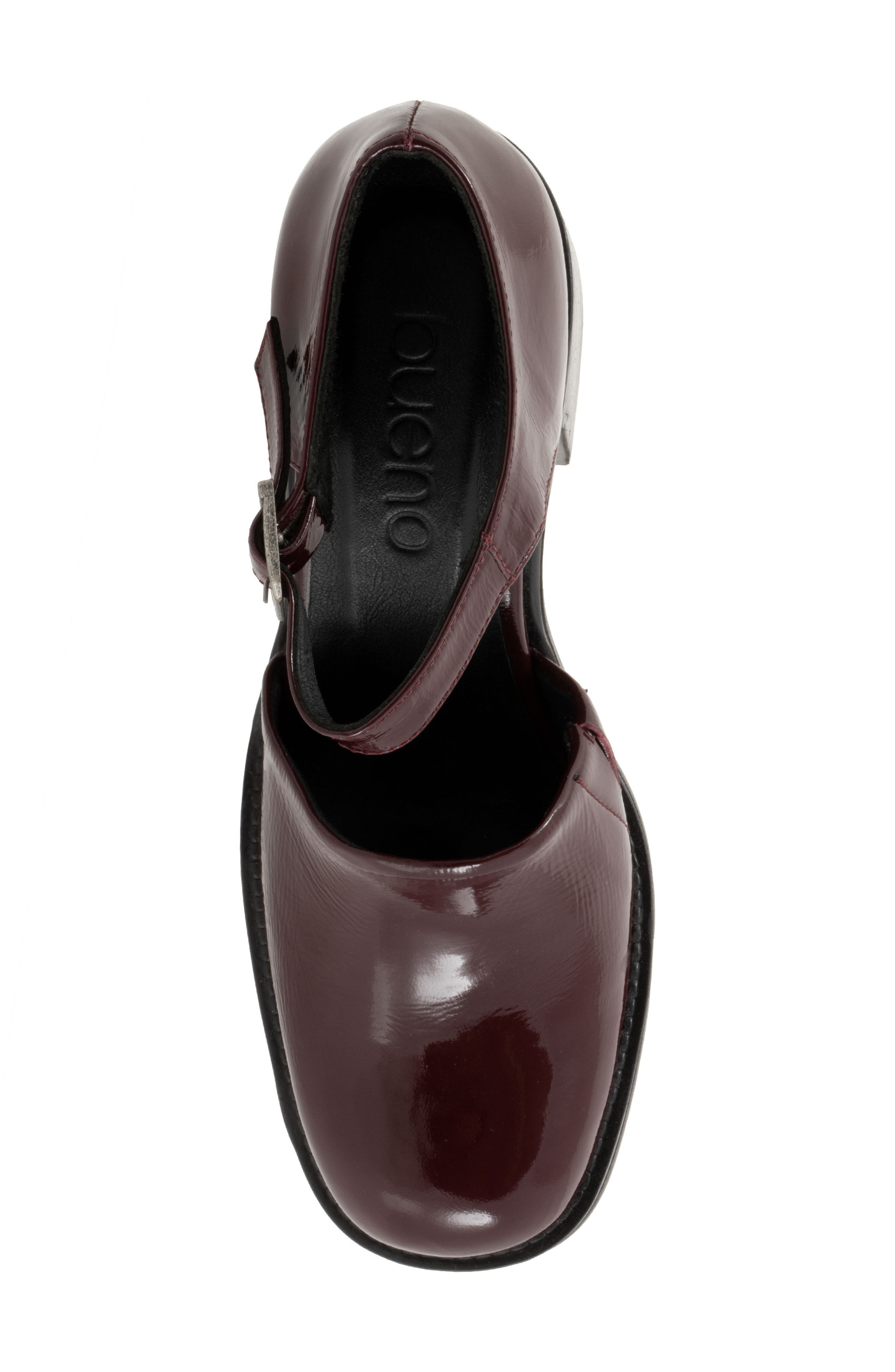 Rita Block Heel Pump, Alternate, color, BURGUNDY PATENT