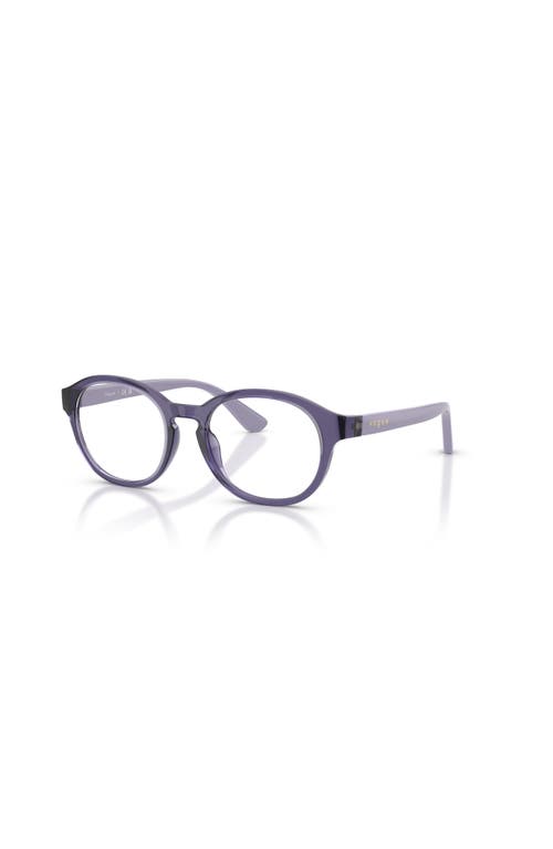 Vogue Eyewear 45mm Phantos Optical Glasses In Black