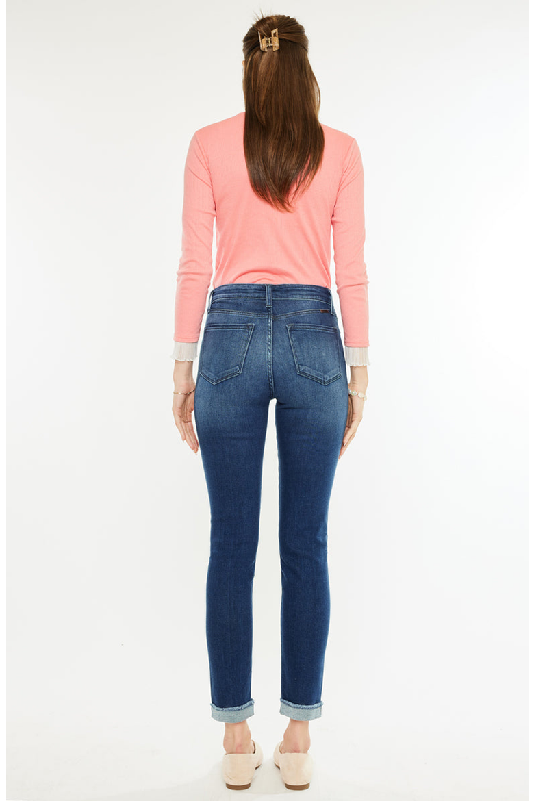 KanCan Janice Essentials High Rise Cigarette Leg Jeans (Women) | Nordstrom