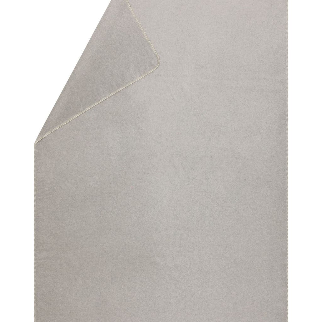 David Fussenegger Savona Solid Throw In Light Grey