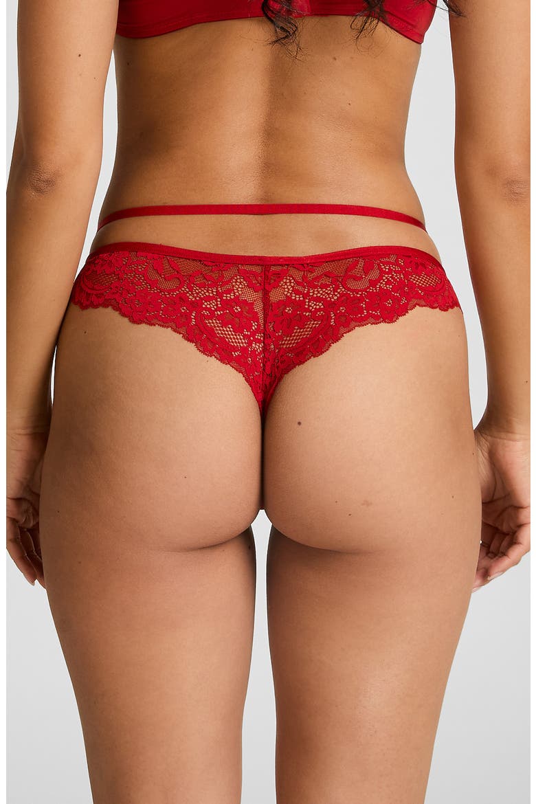 5-Pack Brazilian Panties, Alternate, color, CHILI PEPPER