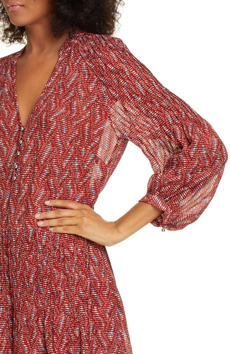 Veronica Beard Priya Print Dress, Alternate, color, 