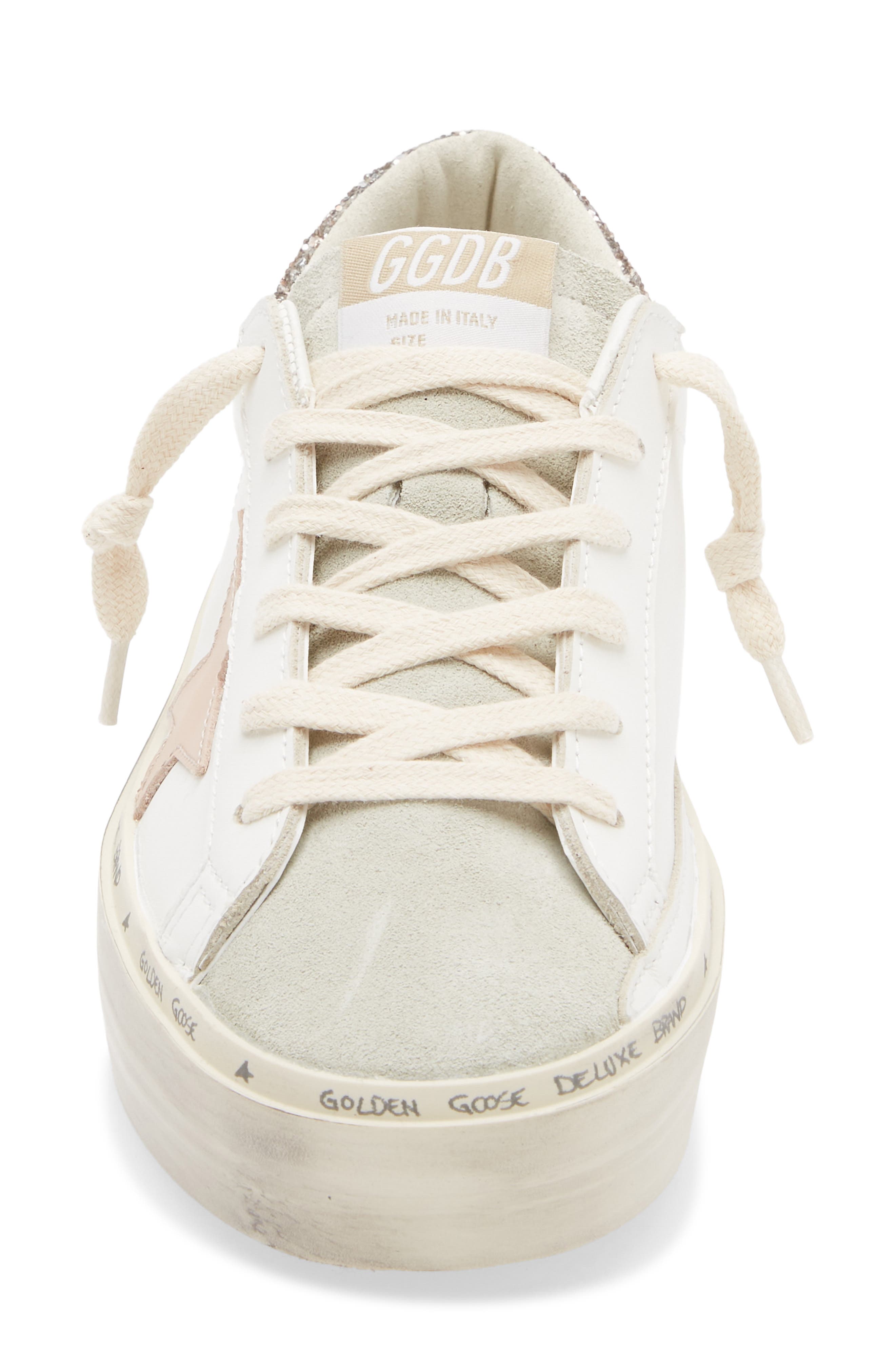Golden Goose Hi Star Platform Sneaker, Alternate, color, White/ Ice/ Moonlight/ Cinder