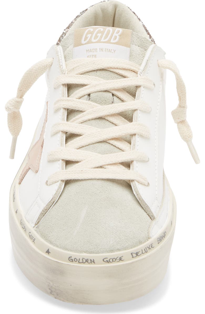 Golden Goose Hi Star Platform Sneaker, Alternate, color, White/ Ice/ Moonlight/ Cinder
