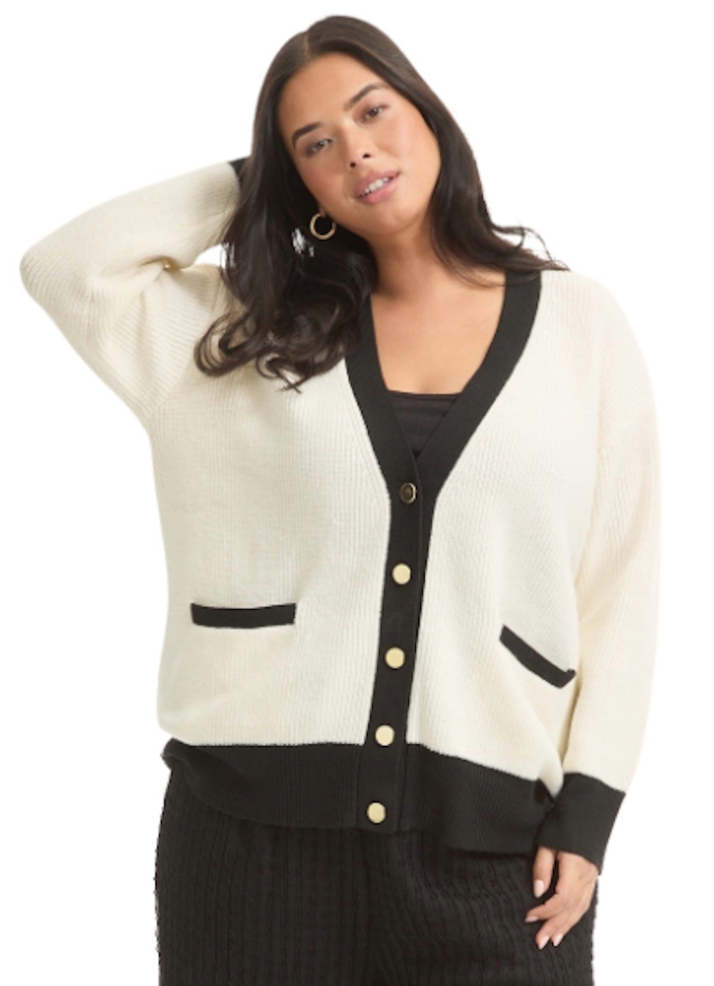 CREAM AND BLACK