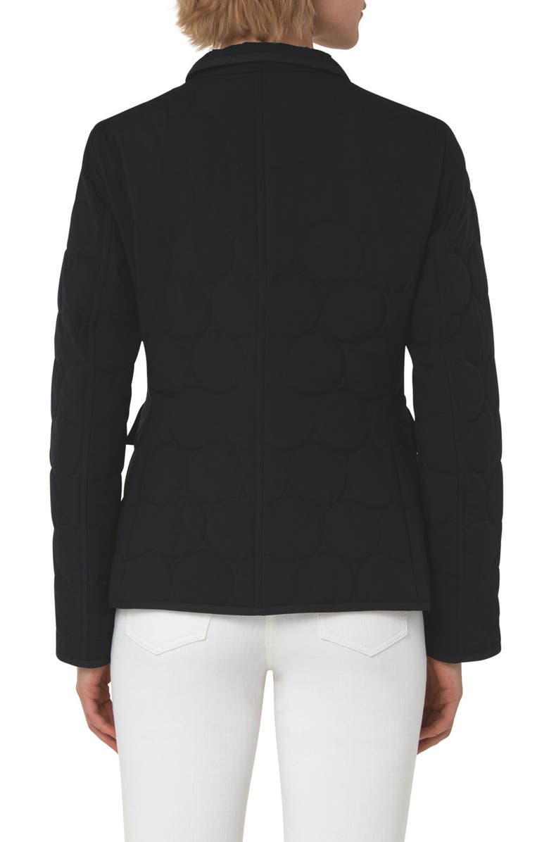 Akris punto Circle Quilted Jacket, Alternate, color, 