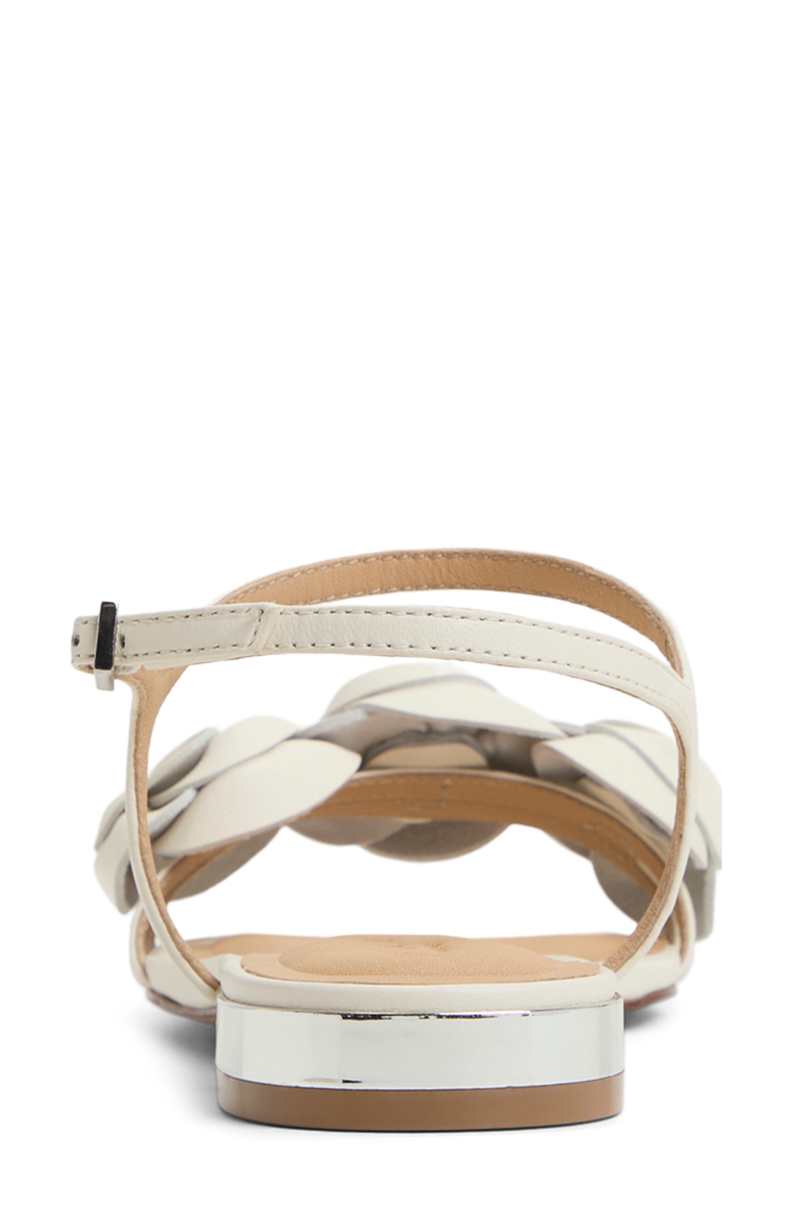 Ted Baker London June Ankle Strap Sandal, Alternate, color, Ivory