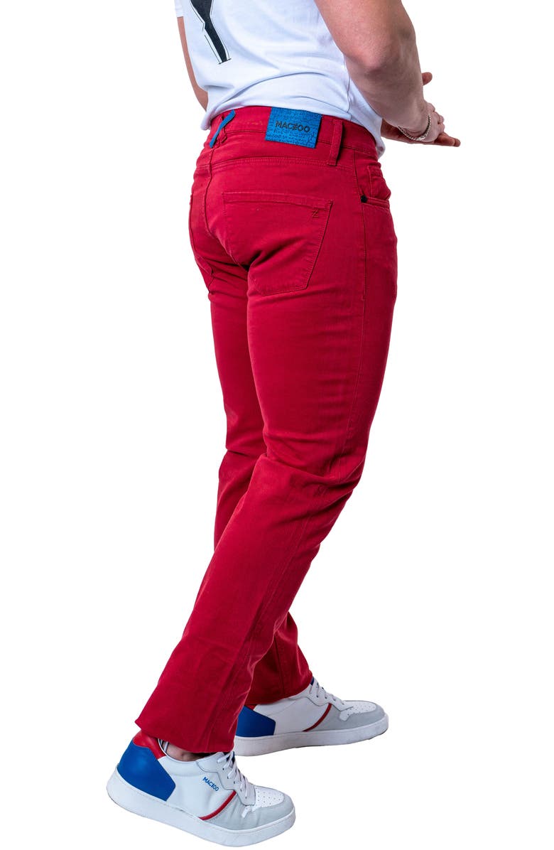 Maceoo Athletic Fit Stretch Jeans, Alternate, color, 
