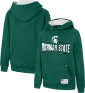 COLOSSEUM Youth Colosseum Green Michigan State Spartans Lead Guitarists Pullover Hoodie
