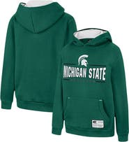 COLOSSEUM Youth Colosseum Green Michigan State Spartans Lead Guitarists Pullover Hoodie