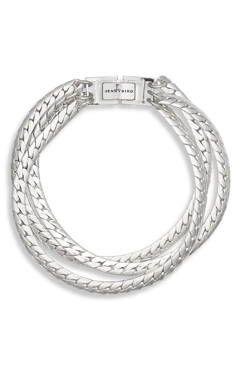 JENNY BIRD Priya Triple Strand Bracelet, Main, color, 