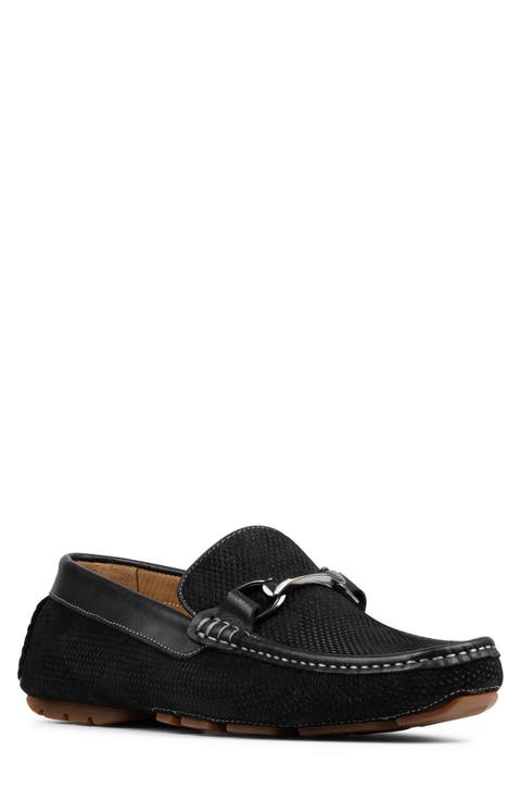 Textured Horsebit Loafer (Men)
