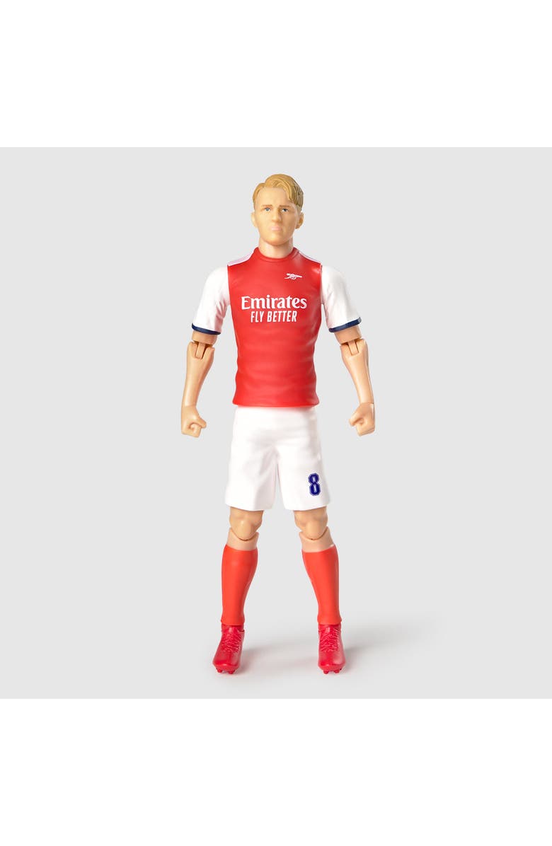 Banbo Toys SOCKERS Arsenal F.C. Martin Odegaard 8" Collectible Soccer Action Figure, Alternate, color, Red
