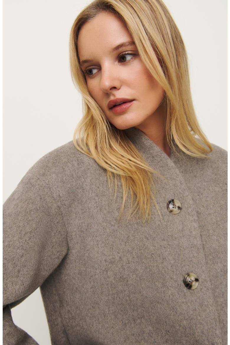 Owen Wool Blend Jacket, Alternate, color, STONE