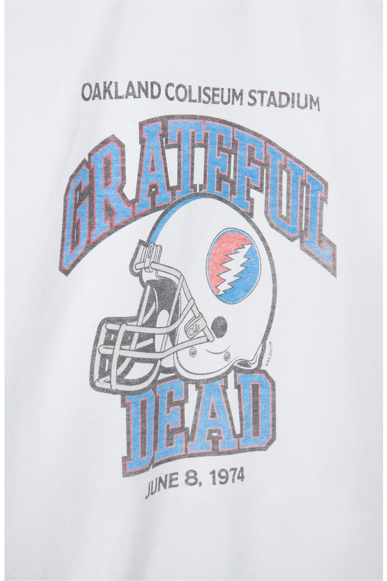 Grateful Dead Helmet Graphic Sweatshirt, Alternate, color, WHITE