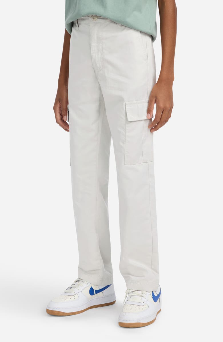 abercrombie kids Kids' Loose Cargo Pants, Alternate, color, Ivory
