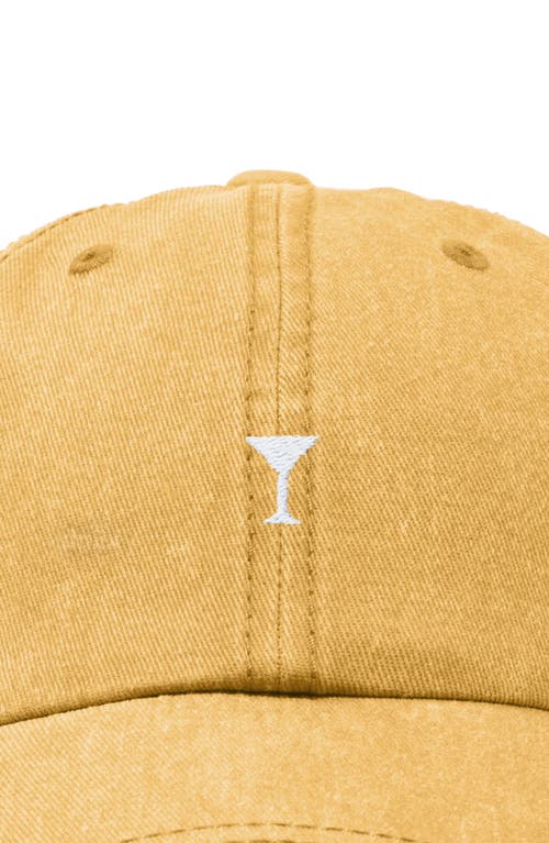 Dalix Lil Martini Dad Cap In Gold