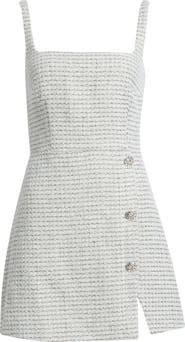 French Connection Metallic Tweed Minidress