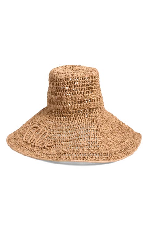 Raffia Capeline Hat