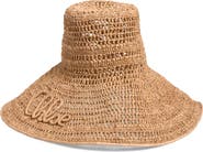 Chloé Raffia Capeline Hat