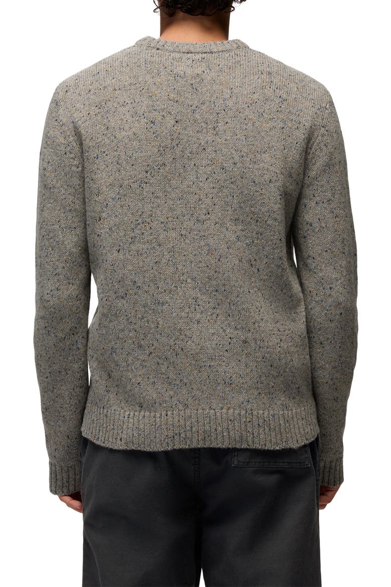 Coupeville Ombré Donegal Crewneck Sweater, Alternate, color, HEATHER GREY