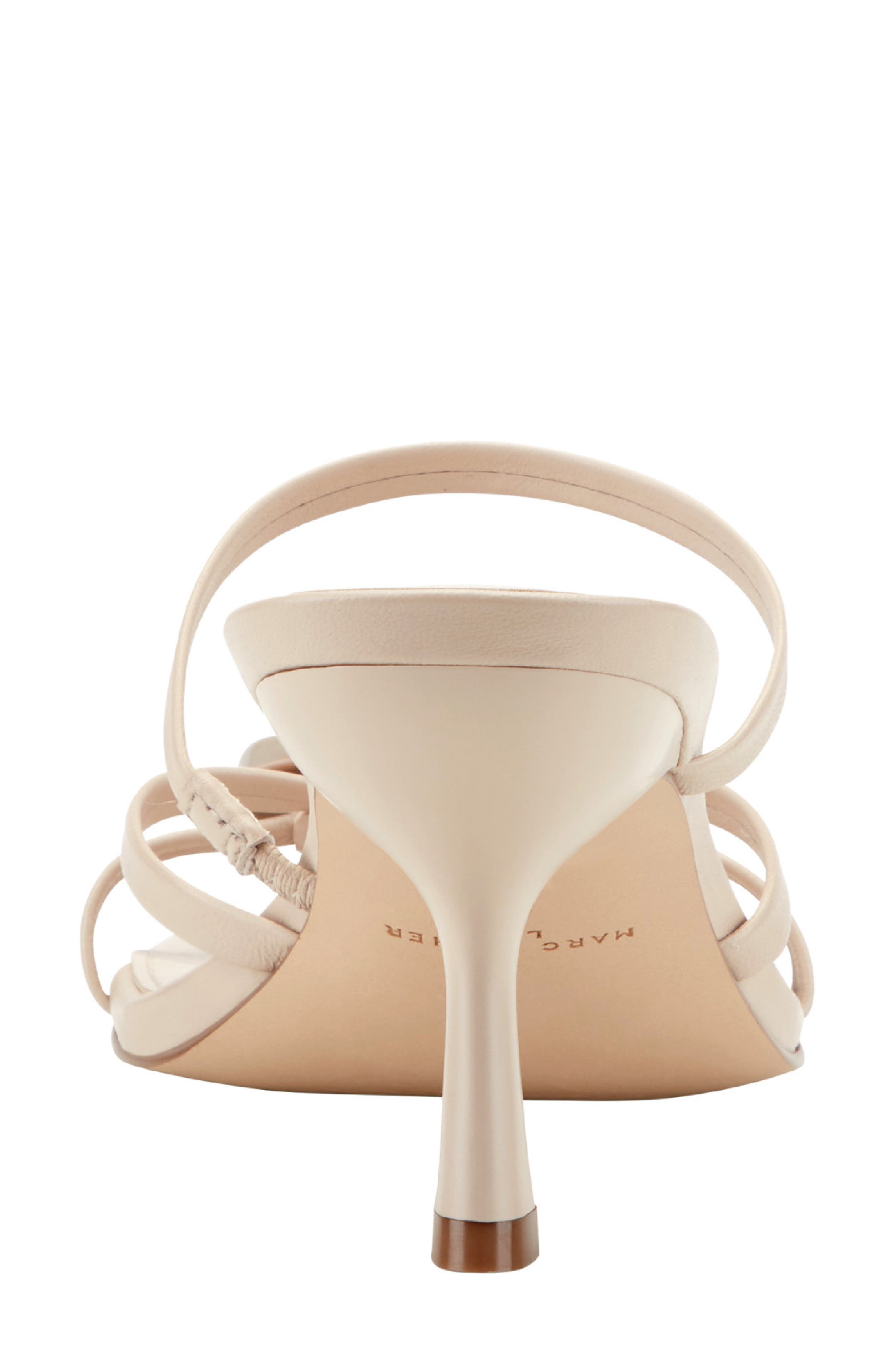 Marc Fisher LTD Natesa Strappy Kitten Heel Sandal, Alternate, color, Light Natural
