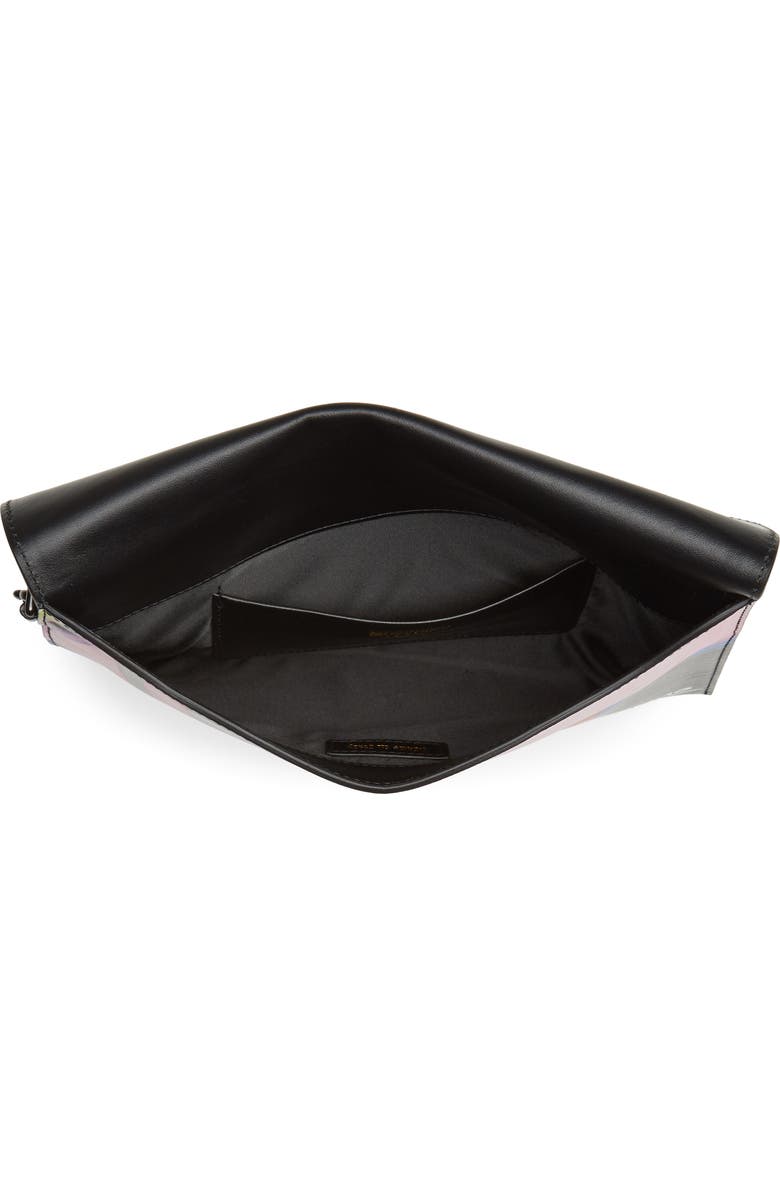 FERRAGAMO Salvatore Ferragamo Revival 3.0 Leather Zip Pouch, Alternate, color,