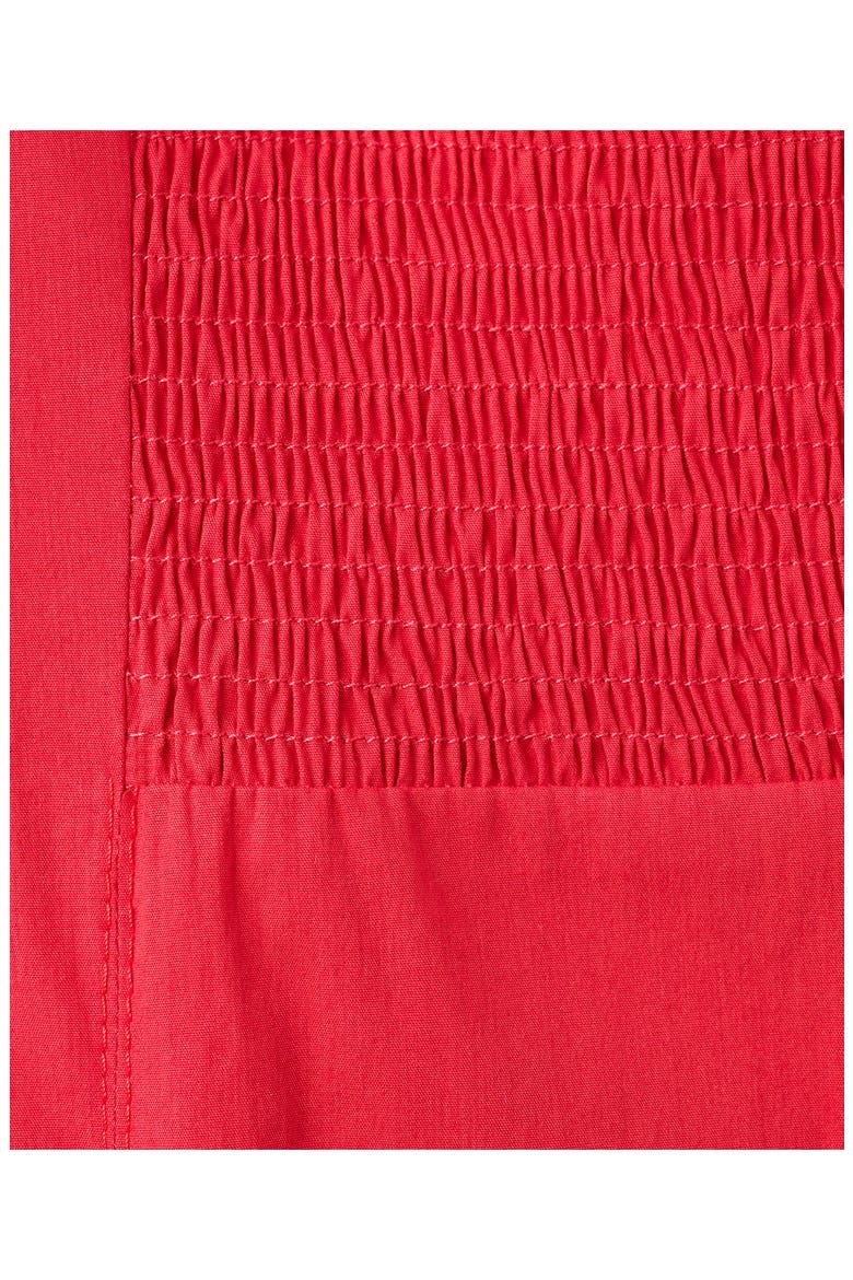 Starring Hailey Bieber Polly Cotton Blend Dress, Alternate, color, RED