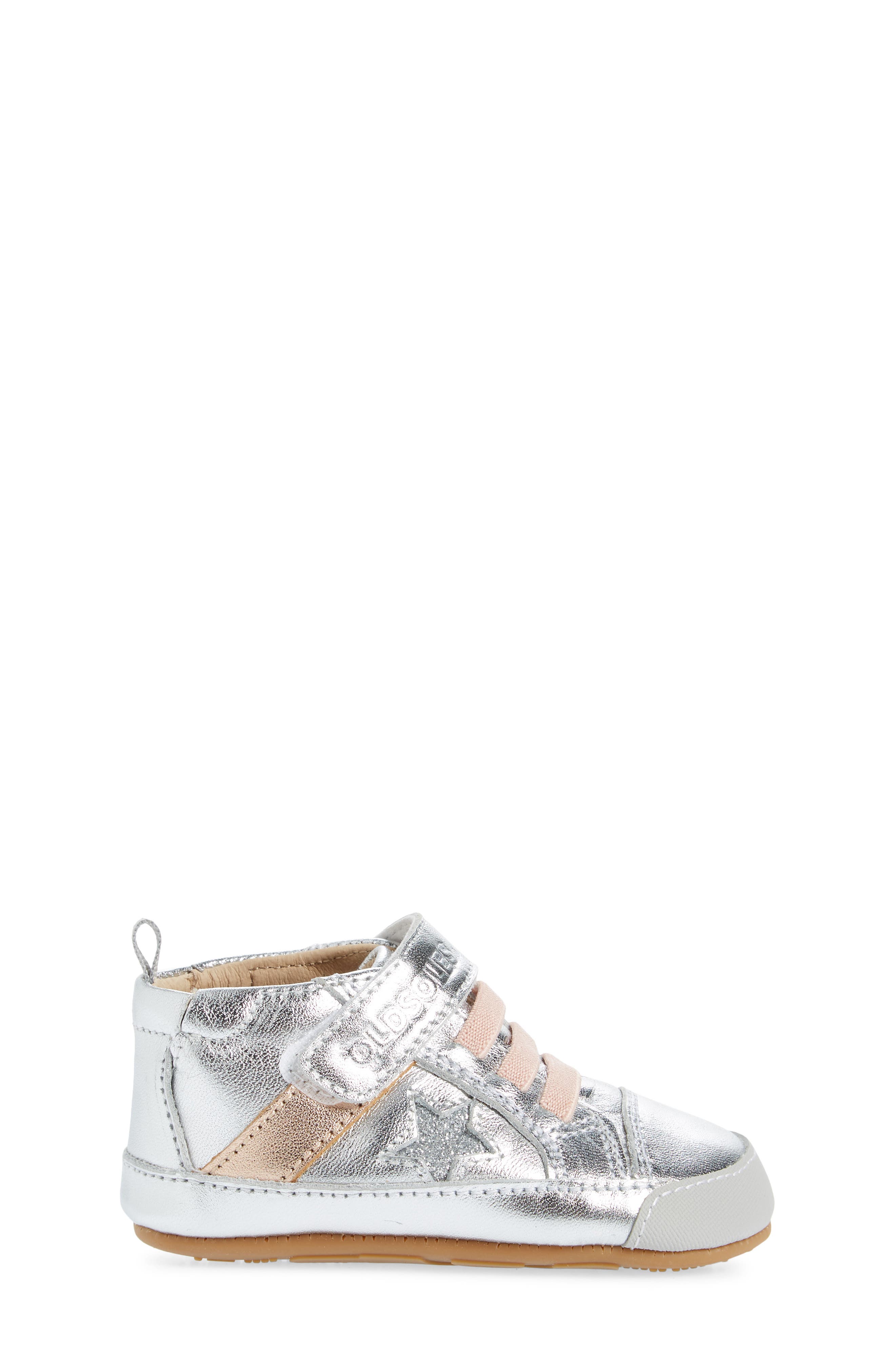 Kids' Roller Sneaker, Alternate, color, SILVER