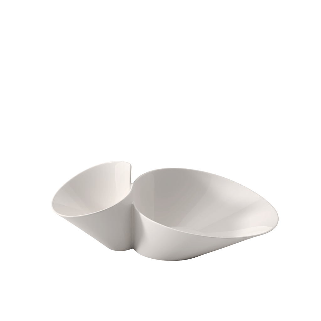 Villeroy & Boch Newwave Chip & Dip (eye-catcher) Bowl In White